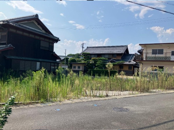 野洲市竹生　売土地の外観
