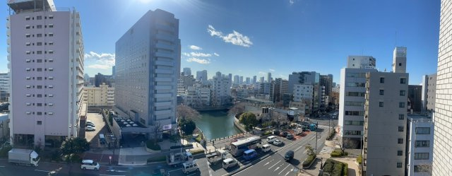 コートシティ木場　８階　角　部屋の展望
