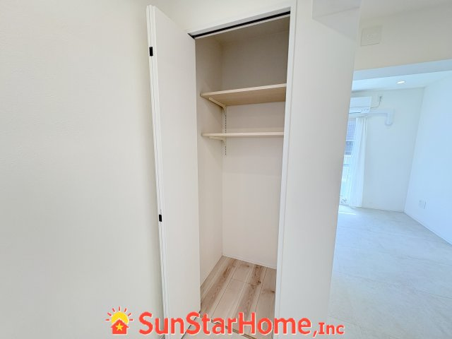 【※サンスターホーム限定物件】ウィスタリヤマンション小川東町201　リノベ済み　角部屋　駅近　3路線利用可の収納