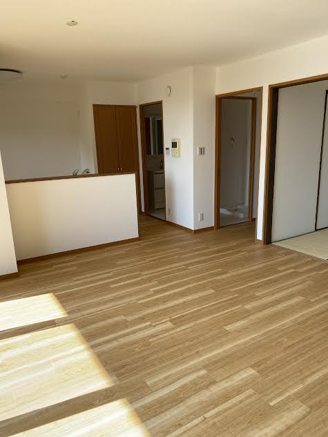 八代市新地町コアマンションネクステージ北の丸の居間・リビング