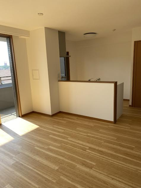 八代市新地町コアマンションネクステージ北の丸の居間・リビング