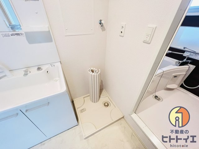 グランディオ Cの設備|洗濯機置場です