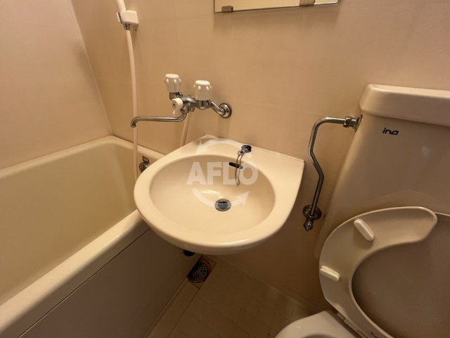 ライオンズマンション中之島公園北　西天満小学校区の独立洗面台|ライオンズマンション中之島公園北　独立洗面台