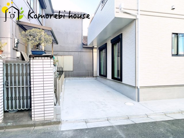 さいたま市西区土屋　新築一戸建て　ハートフルタウン　01の駐車場|12/16撮影