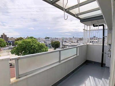 【バルコニー】 | グリーンシティ瑞穂【名古屋市賃貸・瑞穂区】