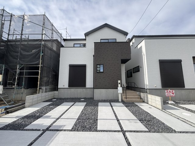 【仲介手数料無料／蟹江町】海部郡蟹江町桜2期　Terrechez　新築戸建　3号棟の外観