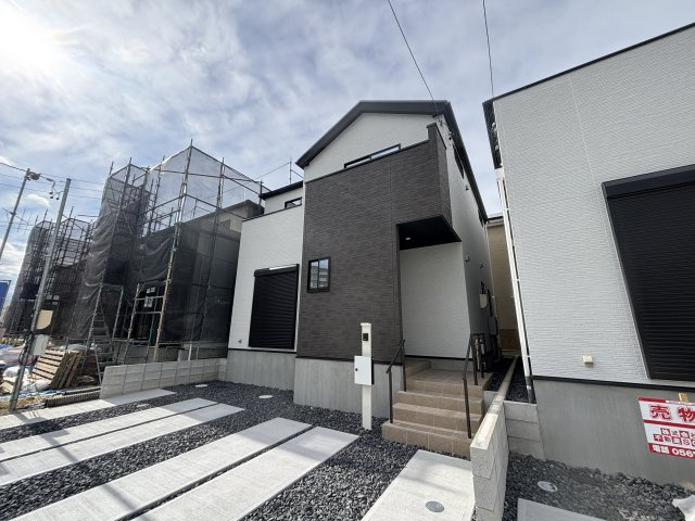 【仲介手数料無料／蟹江町】海部郡蟹江町桜2期　Terrechez　新築戸建　3号棟の外観