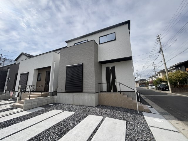【仲介手数料無料／蟹江町】海部郡蟹江町桜2期　Terrechez　新築戸建　1号棟の外観