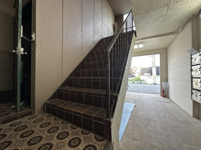 住吉清川マンションのエントランス