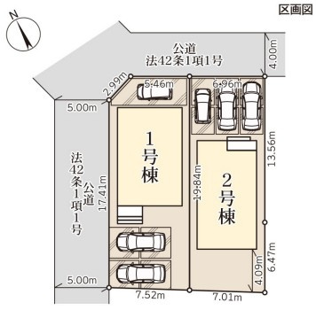 【区画図】 | Livele Garden.S熊谷市宮本町第2　新築住宅