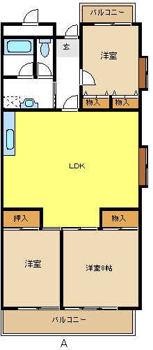 THE　COMFORTの間取り