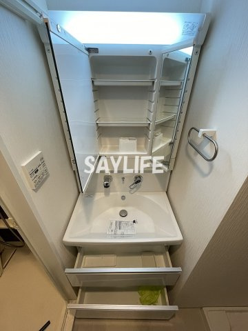 パインリッチの洗面所