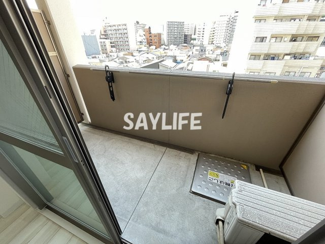 パインリッチのバルコニー