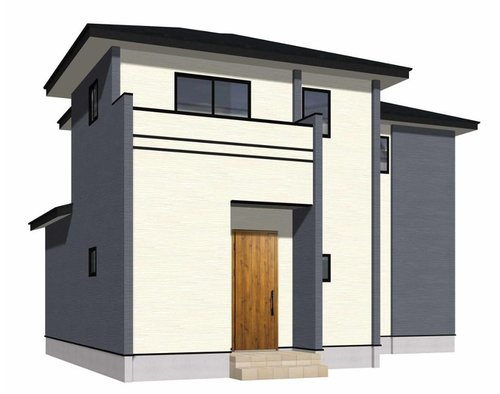 よかタウン　岡山市北区平野【仲介手数料無料】の外観パース