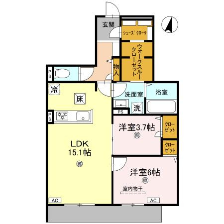 TORISIA Reve　茨田北小学校区の間取り|TORISIA　Reve　間取り