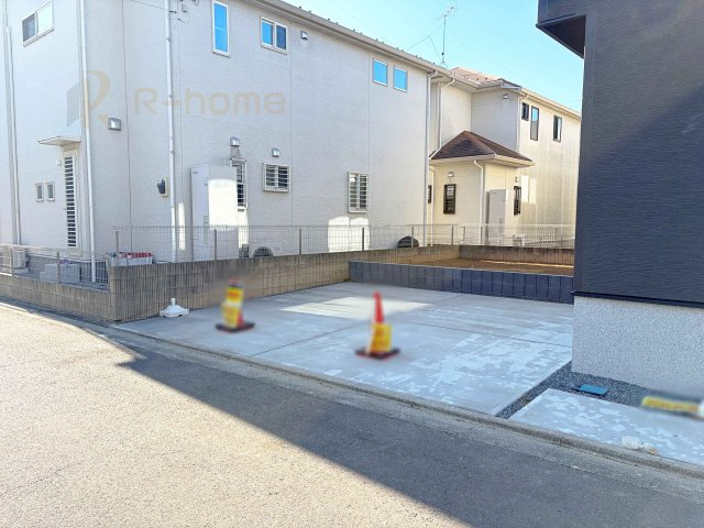 守谷市美園2丁目第1期　新築戸建て　1号棟の駐車場|カースペースは2台お停めいただけます♪