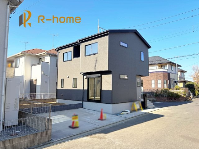 守谷市美園2丁目第1期　新築戸建て　1号棟の外観|建物完成いたしました！ご予約で『平日』や『夕方』などでもご見学可能です！