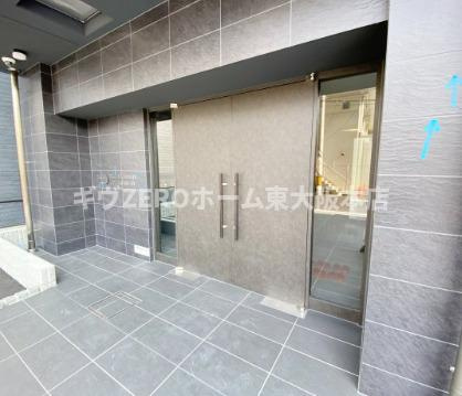 ソルテラス四天王寺前夕陽ヶ丘のエントランス