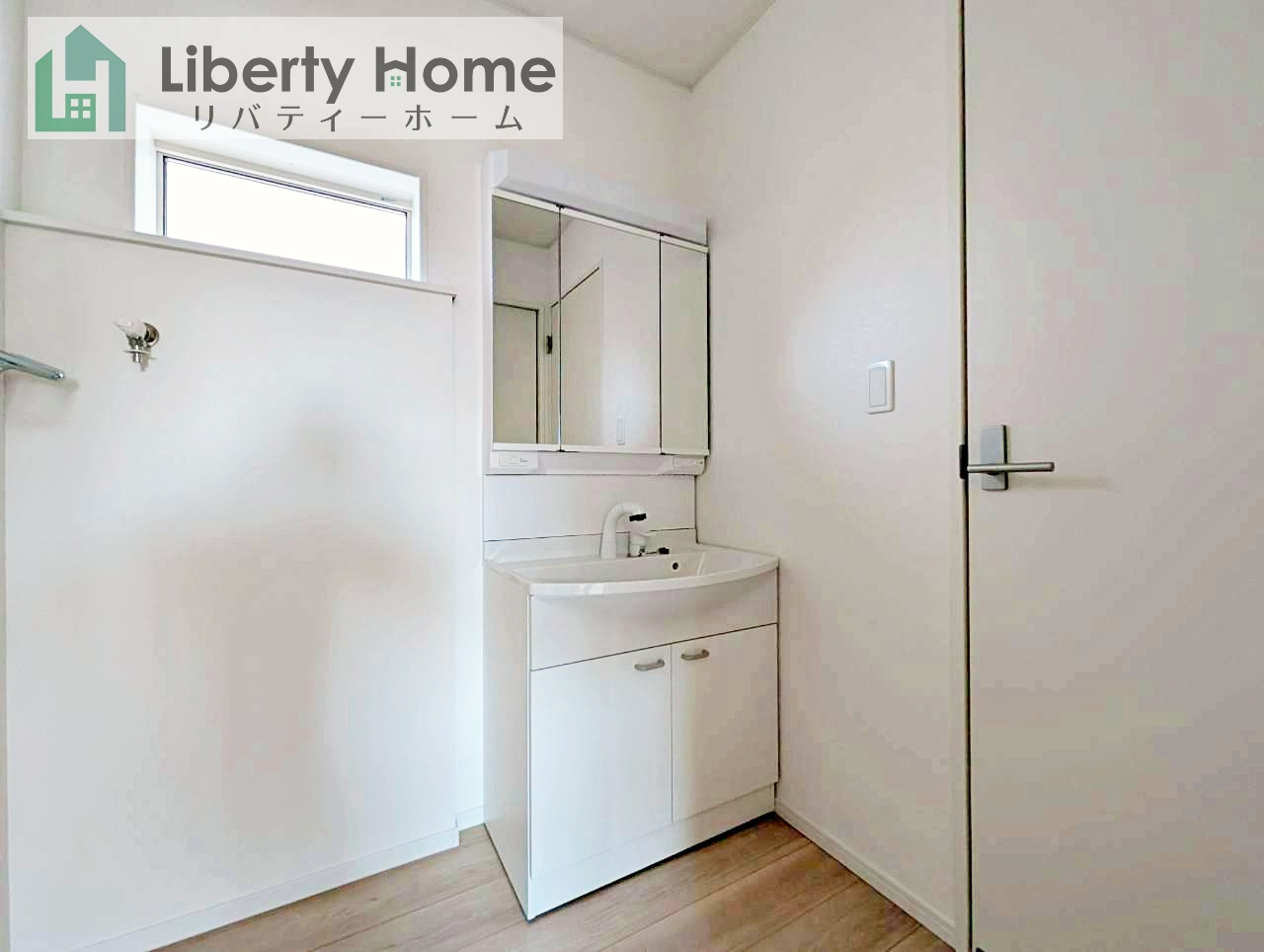 笠間市旭町第8　新築戸建　2号棟の独立洗面台