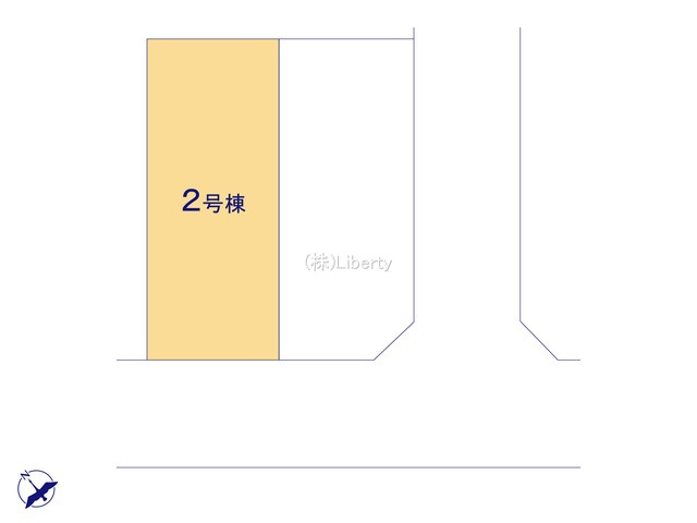 笠間市旭町第8　新築戸建　2号棟の区画図