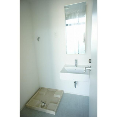 【洗面所】 | スタイリオ中延ⅡＷＥＳＴ | 室内洗濯機置場あり