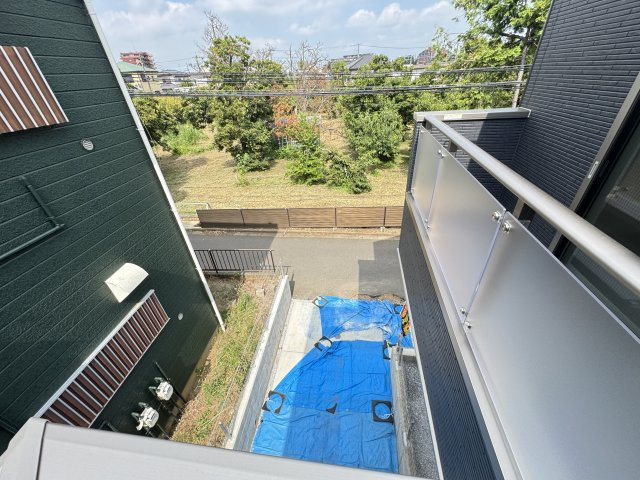 柏市柏新築戸建（柏２期）の展望|バルコニーより道路側眺望