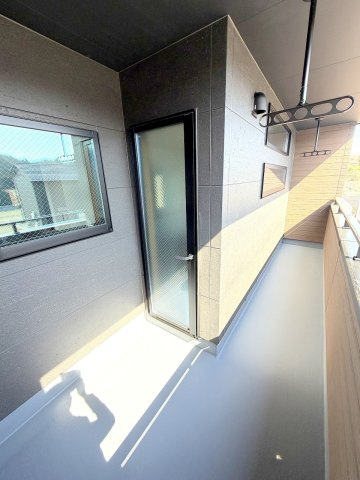 あきる野市野辺　新築分譲のバルコニー