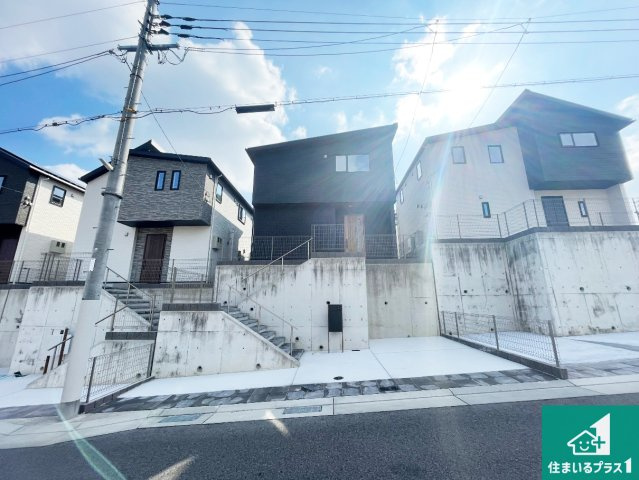 神戸市北区山の街　新築一戸建ての外観|お客様に長く安心して住んでいだだける事にこだわった家づくり！住んでからのアフターサービスにもしっかりと取り組んでいます！