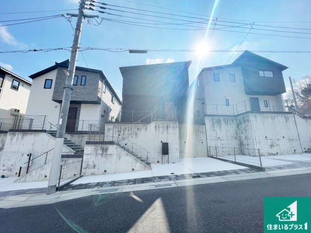 神戸市北区山の街　新築一戸建ての外観|安心の10年保証！外観を美しく保ち、雨水で汚れを落とします！気になることがありましたら、お気軽にお問い合わせください！