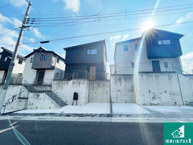 神戸市北区山の街　新築一戸建ての外観|安心の10年保証！外観を美しく保ち、雨水で汚れを落とします！気になることがありましたら、お気軽にお問い合わせください！