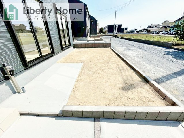 ひたちなか市足崎20期　新築戸建　1号棟の庭