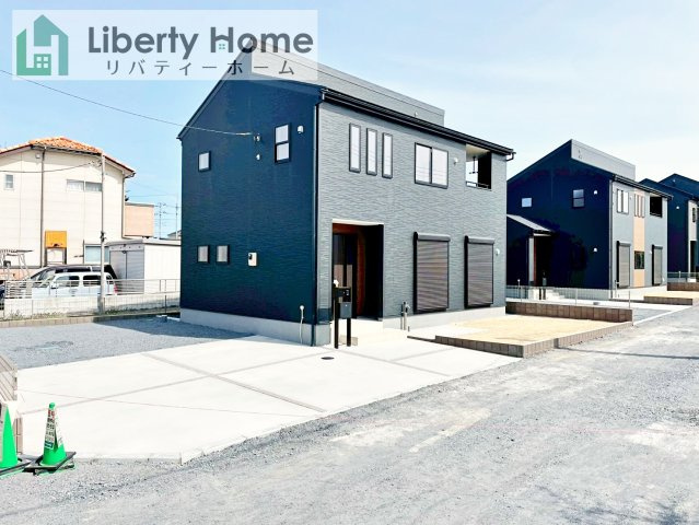 ひたちなか市足崎20期　新築戸建　1号棟の外観