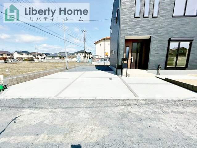 ひたちなか市足崎20期　新築戸建　1号棟の駐車場