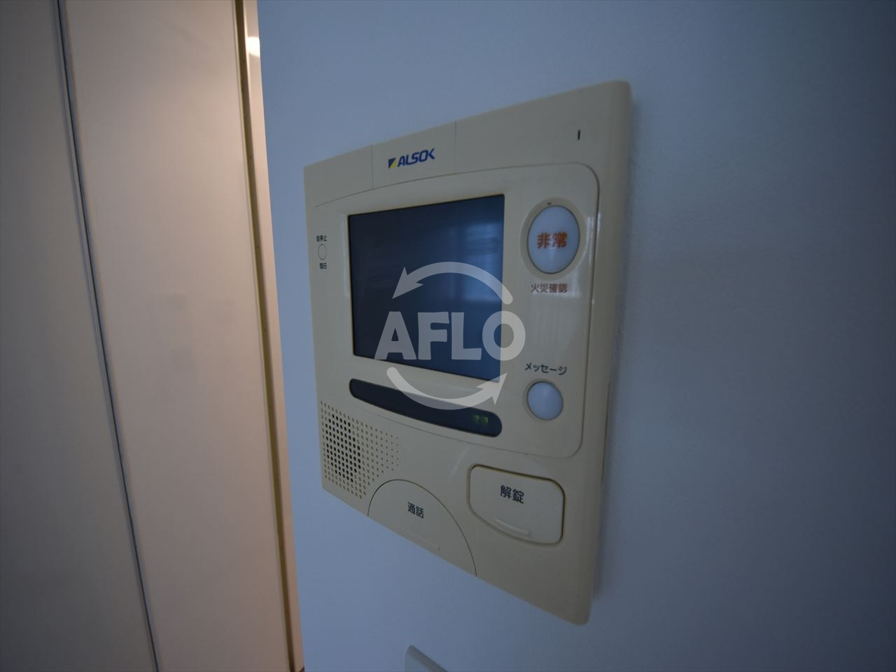 アーバンフラッツ瓦町のセキュリティ|アーバンフラッツ瓦町　TVモニター付きインターホン
