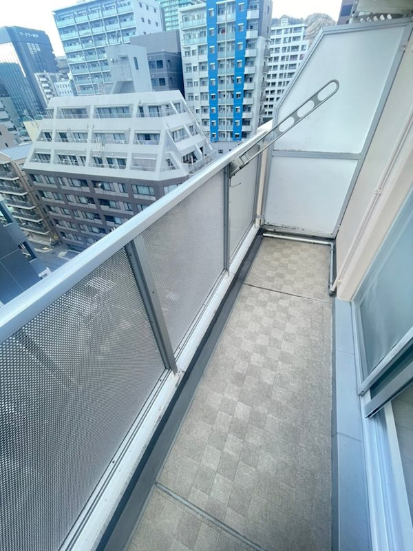 マリンシティ三宮のバルコニー