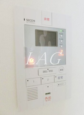 【セキュリティ】 | リブリ・シフォン | モニター付きインターフォンです。