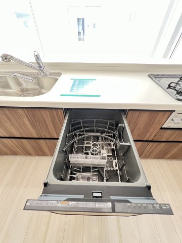 大和高田市西坊城全5棟のキッチン|食器洗い乾燥機