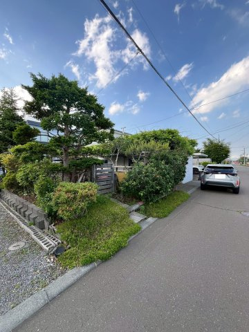 恵庭市駒場町5丁目　土地の外観