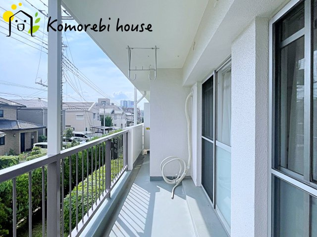 大宮吉敷町団地1号棟のバルコニー|9/18　撮影済み