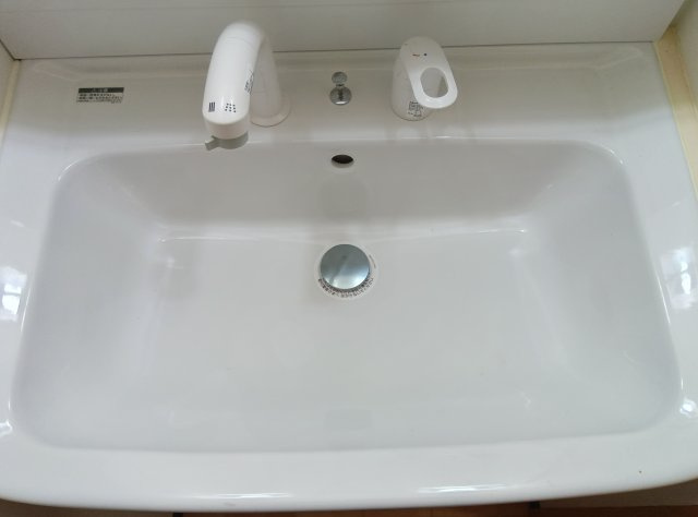 Grazie里の洗面所|シャワー付洗面台