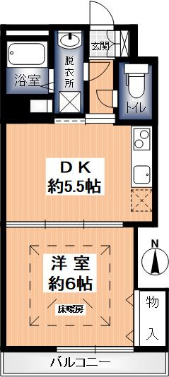 Grazie里の間取り|間取りです