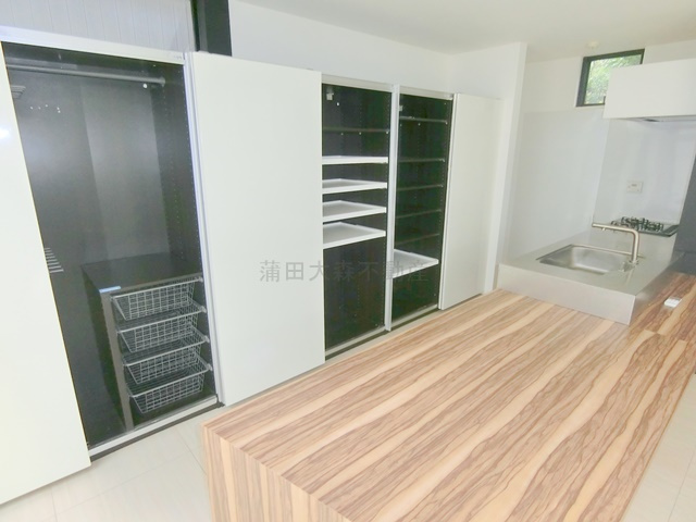 鵜の木1丁目戸建の収納|キッチン横収納