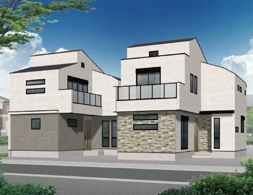 練馬区桜台2丁目　南道路×整形地　20帖LDKの限定2棟