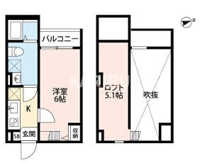 Ferris　林寺(フェリスハヤシジ)の間取り