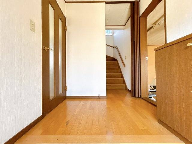 深谷市萱場の玄関