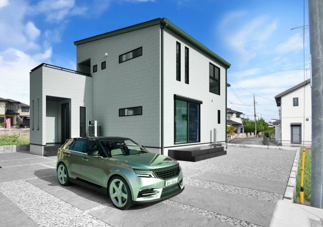 【外観パース】