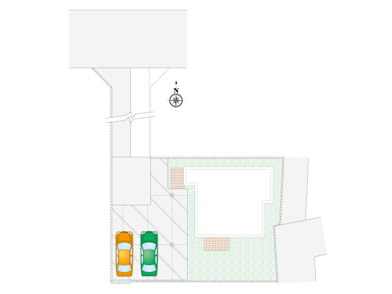 【５号棟：配置図】