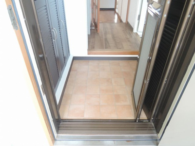 【玄関】 | 白川高層住宅5号棟