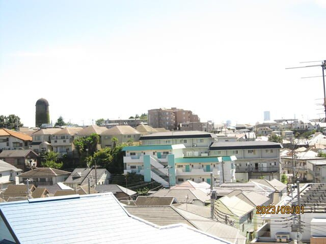 横浜市鶴見区北寺尾５丁目のアパートの展望