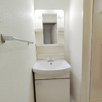 【独立洗面台】 | カーサフジタ | 嬉しい独立洗面台付き。